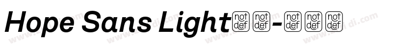 Hope Sans Light字体字体转换 Hope Sans Light字体字体转换